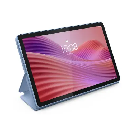 Husa Folio Lenovo ZG38C06654 pentru Lenovo Tab, Plastic PU (Albastru)