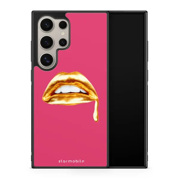 Husa Golden Lips Samsung Impact Ultra - Samsung A55