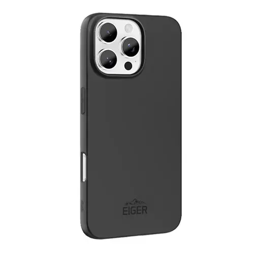 Husa Grip Eiger pentru iPhone 16 Pro, Negru