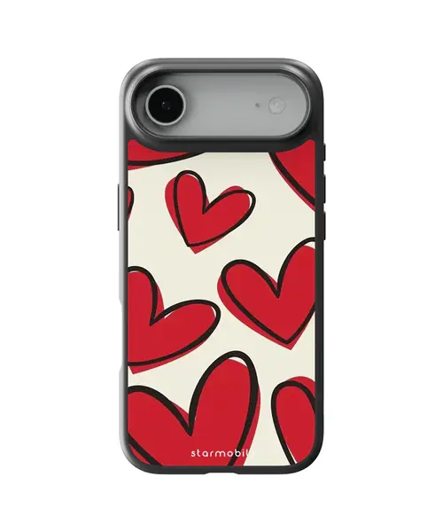 Husa Happy Hearts Apple iPhone Impact Ultra - iPhone Air