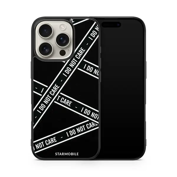 Husa i do not care Apple iPhone Impact Ultra - iPhone 16