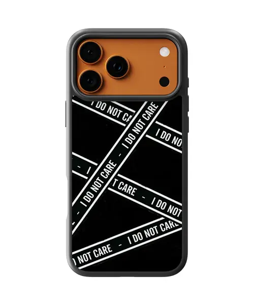 Husa i do not care Apple iPhone Impact Ultra - iPhone 17 Pro Max