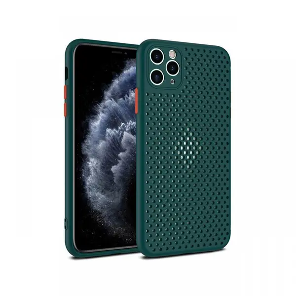 Husa iPhone 11 Pro Lemontti Bubble Verde