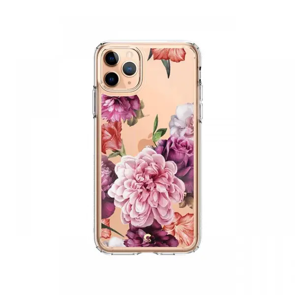 Husa iPhone 11 Pro Max Cyrill by Spigen Cecile Series Rose Floral