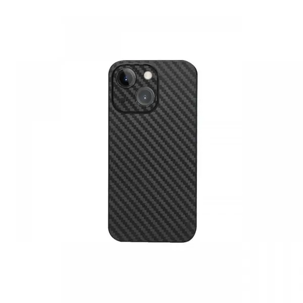Husa iPhone 14 Devia Wing Series Ultra Thin Carbon Black