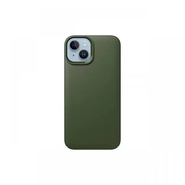 Husa iPhone 14 Nudient Thin, MagSafe, Kaki