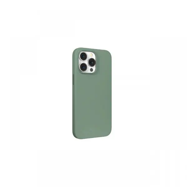 Husa iPhone 14 Pro Devia Silicon Nature Series Light Green