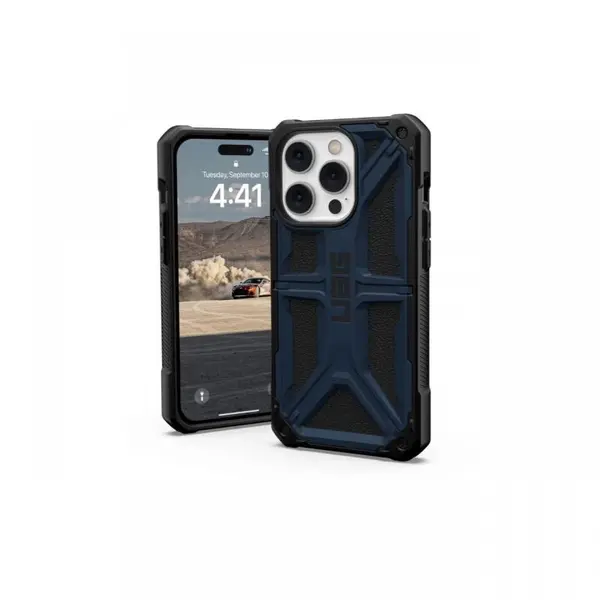 Husa iPhone 14 Pro UAG Monarch Series Mallard, military drop tested