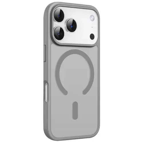 Husa Lemontti EliteGuard Magsafe pentru iPhone 17 Pro, Gri