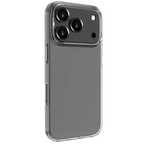 Husa Lemontti LEMHSIXVIIPMT, Silicon, pentru iPhone 17 Pro Max (Transparent)