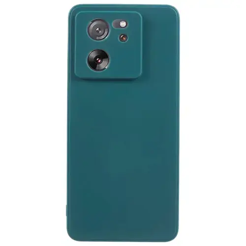 Husa Lemontti Matt Case compatibila cu Xiaomi 13T, Verde