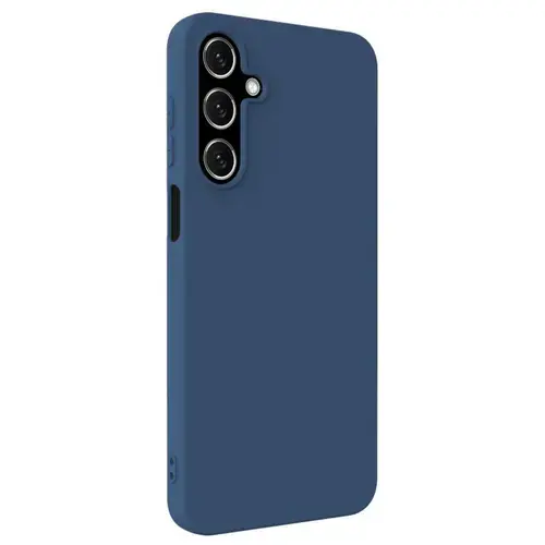 Husa Lemontti Silicon Silky Samsung Galaxy A16, Albastru