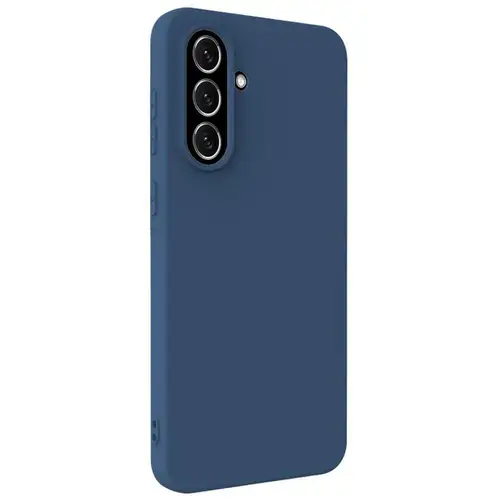 Husa Lemontti Silicon Silky Samsung Galaxy A56, Albastru