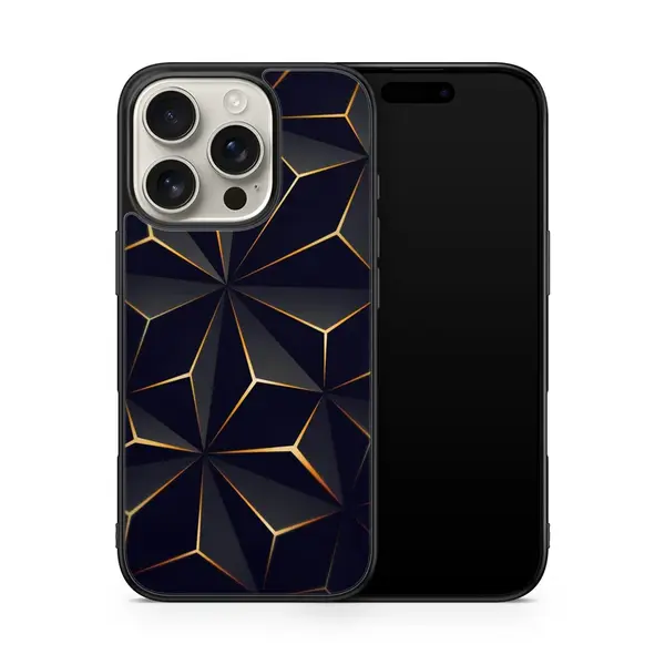 Husa Low Poly Gold Apple iPhone Impact Ultra - iPhone 16
