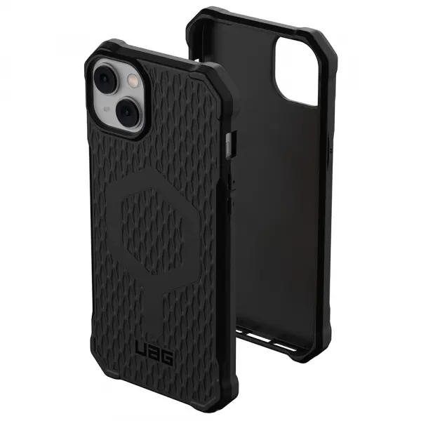 Husa MagSafe pentru Apple iPhone 14 Plus, Urban Armor Gear, Essential Armor, Neagra