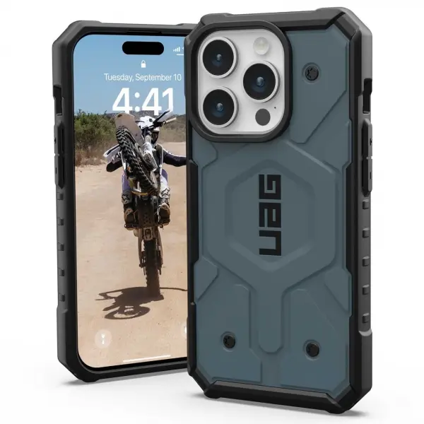 Husa MagSafe pentru Apple iPhone 15 Pro, Urban Armor Gear, Pathfinder, Albastra