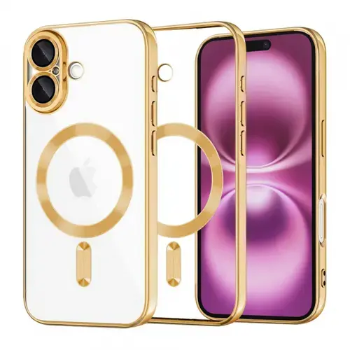 Husa MagSafe pentru Apple iPhone 16 Plus, Techsuit, Luxury Crystal
