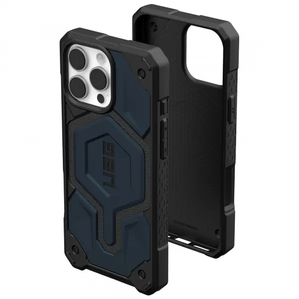 Husa MagSafe pentru Apple iPhone 16 Pro Max, Urban Armor Gear, Monarch Pro, Bleumarin