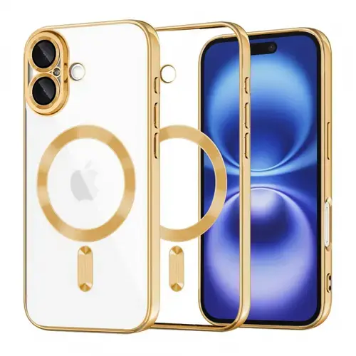 Husa MagSafe pentru Apple iPhone 16, Techsuit, Luxury Crystal