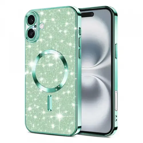 Husa MagSafe pentru Apple iPhone 16, Techsuit, Luxury Glitter