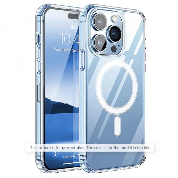 Husa MagSafe pentru Apple iPhone 17 Air, Techsuit, Pro, Transparenta