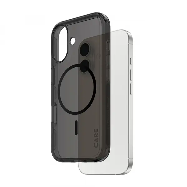 Husa MagSafe pentru Apple iPhone 17, PanzerGlass, Care Urban Explorer, Neagra