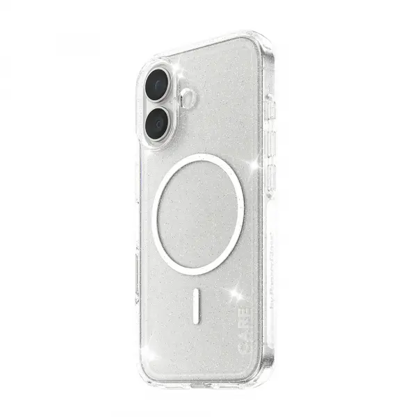 Husa MagSafe pentru Apple iPhone 17, PanzerGlass, Care Urban Explorer Star Lit, Transparenta Alba