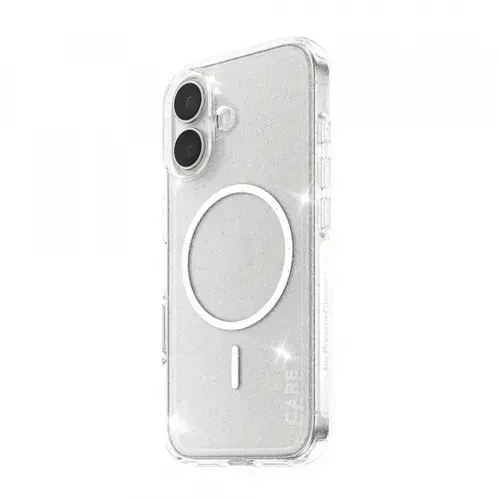 Husa MagSafe pentru Apple iPhone 17, PanzerGlass, Care Urban Explorer Star Lit, Transparenta Alba