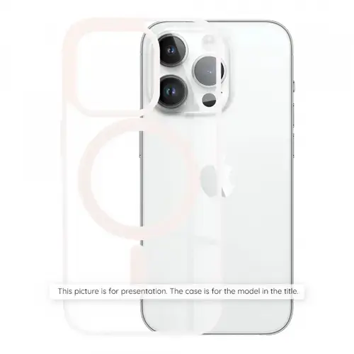 Husa MagSafe pentru Apple iPhone 17 Pro Max, Techsuit, Pro, Roz