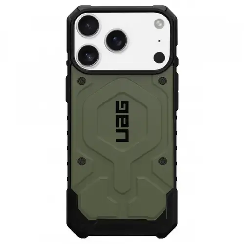 Husa MagSafe pentru Apple iPhone 17 Pro Max, Urban Armor Gear, Pathfinder (Negru/Verde)