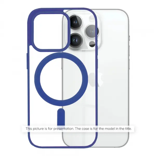 Husa MagSafe pentru Apple iPhone 17 Pro, Techsuit, Pro, Albastra