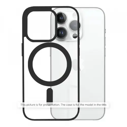 Husa MagSafe pentru Apple iPhone 17 Pro, Techsuit, Pro, Neagra