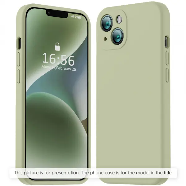 Husa MagSafe pentru Apple iPhone 17 Pro, Techsuit, SoftFlex, Matcha