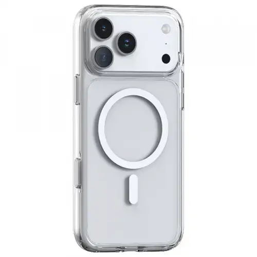Husa MagSafe pentru Apple iPhone 17 Pro, Torras, Guardian, Transparenta
