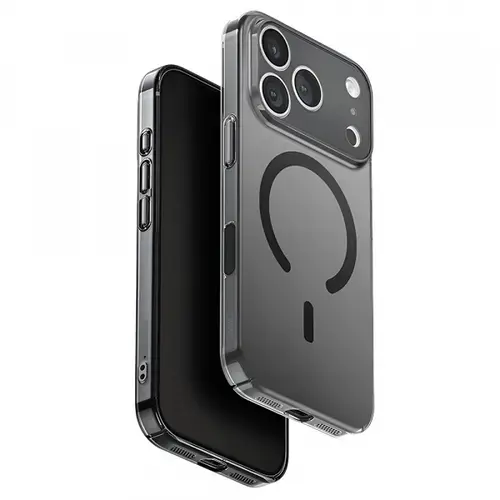 Husa MagSafe pentru Apple iPhone 17 Pro, UNIQ, AirSuit MagClick, Negru
