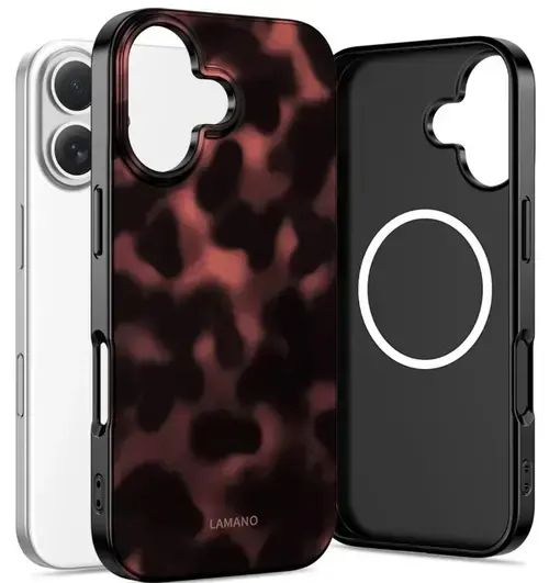 Husa MagSafe pentru Apple iPhone 17, Tech-Protect, Lamano Panther, Neagra