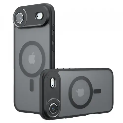 Husa MagSafe pentru Apple iPhone Air, Techsuit PureFrost (Negru)