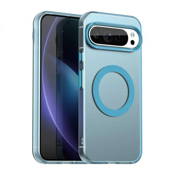 Husa MagSafe pentru Google Pixel 10 Pro / 10, Techsuit, CandyCase, Albastra