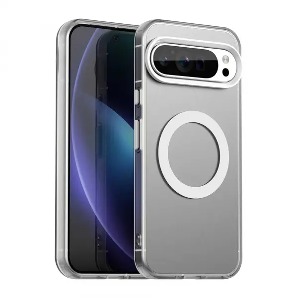 Husa MagSafe pentru Google Pixel 10 Pro / 10, Techsuit, CandyCase, Alba