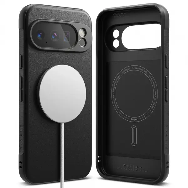 Husa MagSafe pentru Google Pixel 10 Pro XL, Ringke, Onyx, Neagra