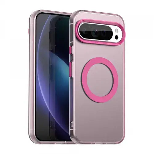 Husa MagSafe pentru Google Pixel 10 Pro XL, Techsuit, CandyCase (Roz)