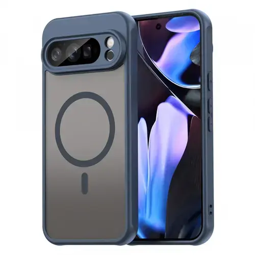 Husa MagSafe pentru Google Pixel 10 Pro XL, Techsuit, HaloFrost II (Bleumarin)