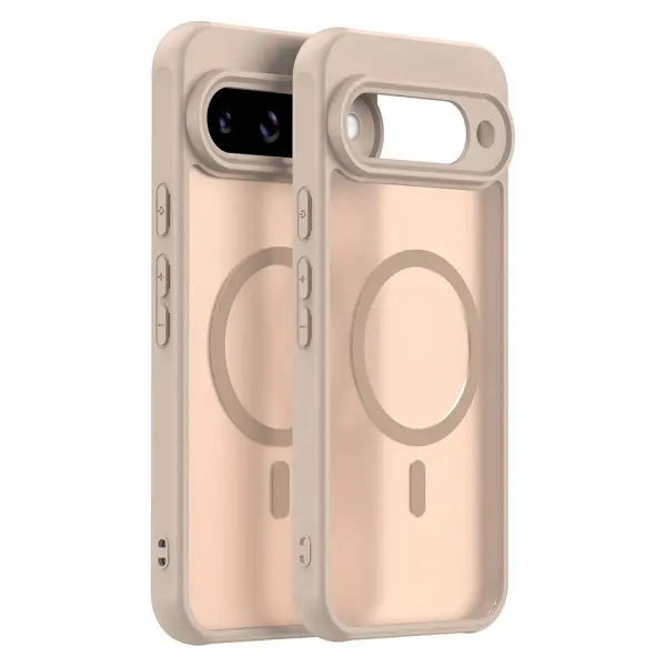 Husa MagSafe pentru Google Pixel 10, Techsuit, HaloFrost II, Aurie
