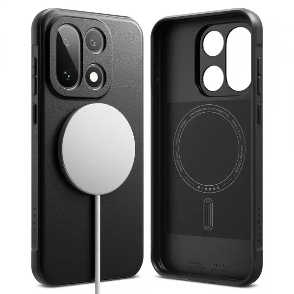 Husa MagSafe pentru OnePlus 15, Ringke, Onyx, Neagra