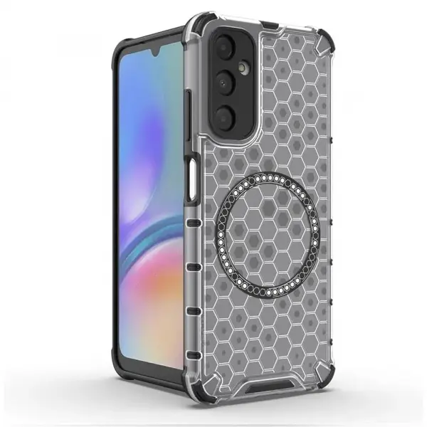Husa MagSafe pentru Samsung Galaxy A05s A057, Techsuit, HoneyComb Shield, Alba