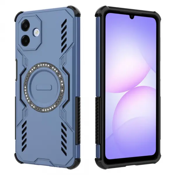 Husa MagSafe pentru Samsung Galaxy A07 4G A075, Techsuit, ArmorMag, Albastra