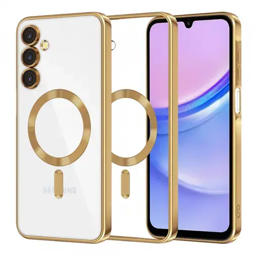 Husa MagSafe pentru Samsung Galaxy A15 5G A156 / A15 A155, Techsuit, Luxury Crystal