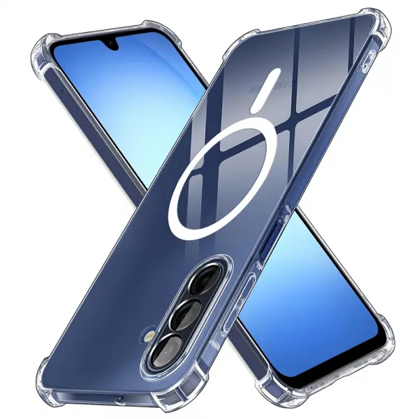 Husa MagSafe pentru Samsung Galaxy A17 5G, Techsuit, Shockproof, Transparenta