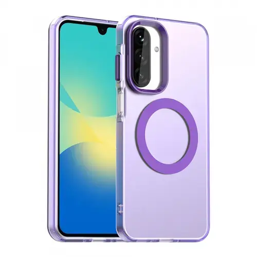 Husa MagSafe pentru Samsung Galaxy A27 5G, Techsuit, CandyCase, Mov