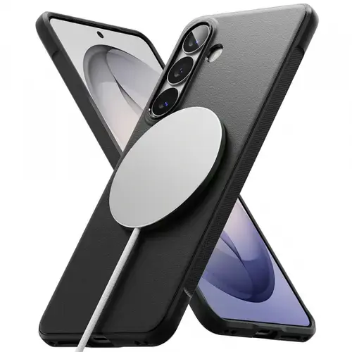 Husa MagSafe pentru Samsung Galaxy S26, Ringke, Onyx, Neagra